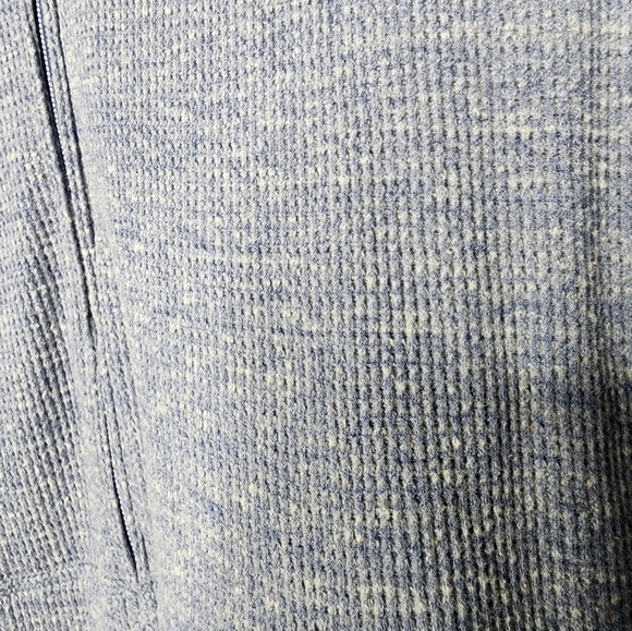 Cat & Jack Blue Ribbed Knit Hoodie Size L - Picture 4 of 6